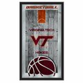 Holland Bar Stool Co Virginia Tech 15" x 26" Basketball Mirror MBsktVATech